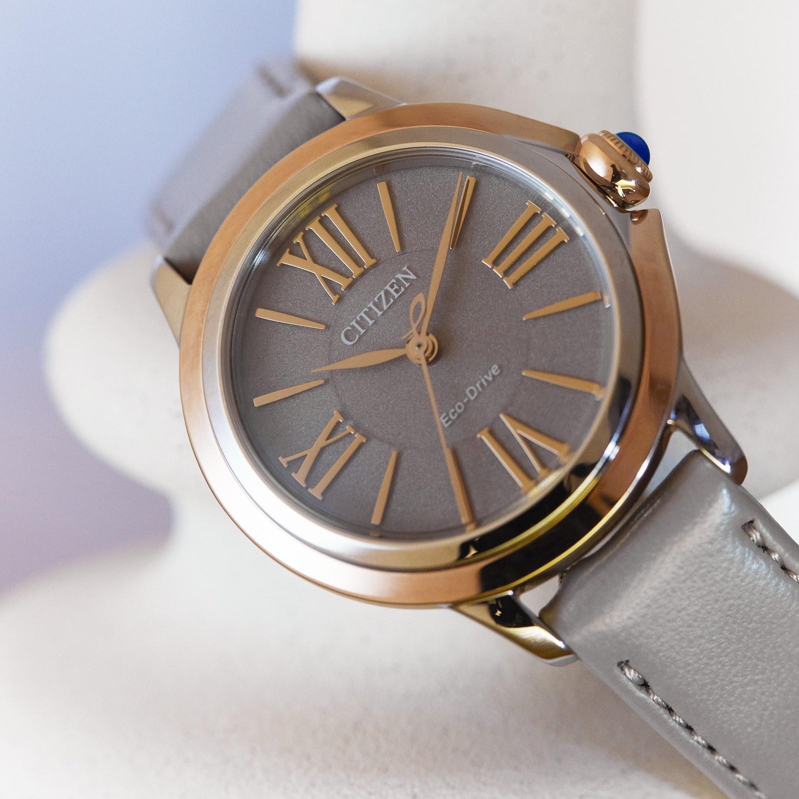 Citizen EM1166-01Z Eco-Drive Ceci Ecodrive elegancki zegarek srebrny - miniatura 9