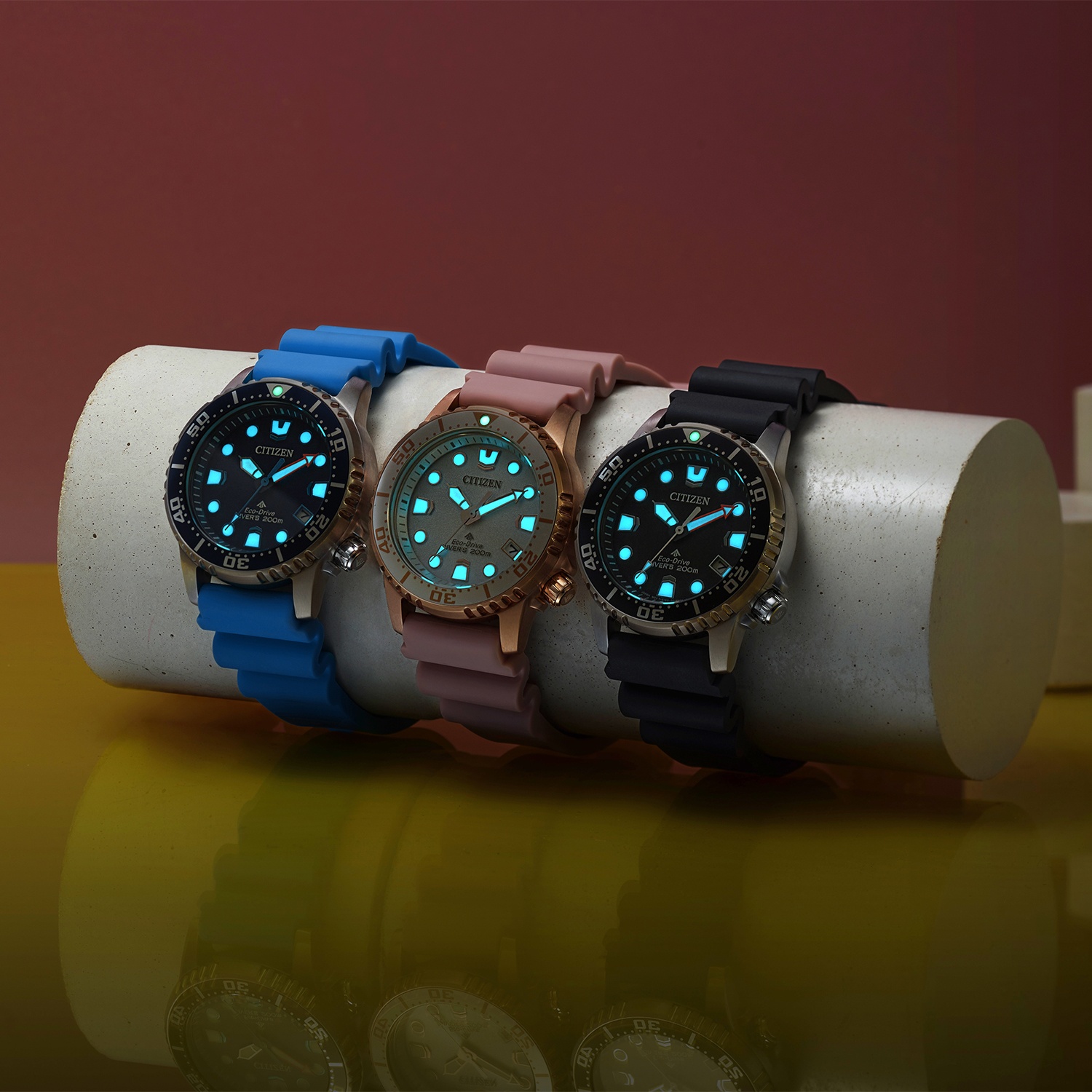 Citizen EO2023-00A zegarek damski klasyczny Promaster pasek - miniatura 10