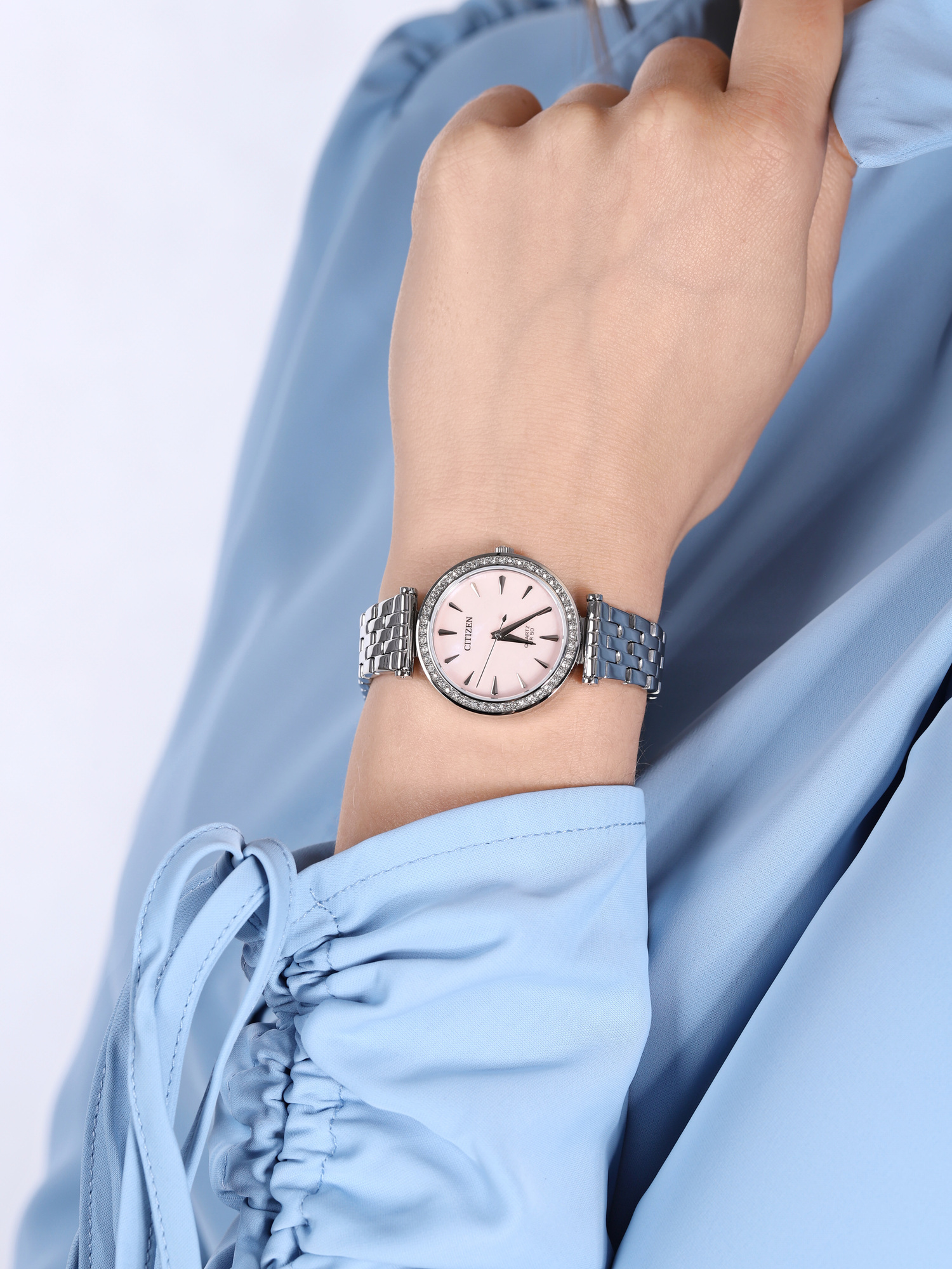 Citizen ER0210-55Y zegarek srebrny klasyczny Elegance bransoleta - miniatura 3