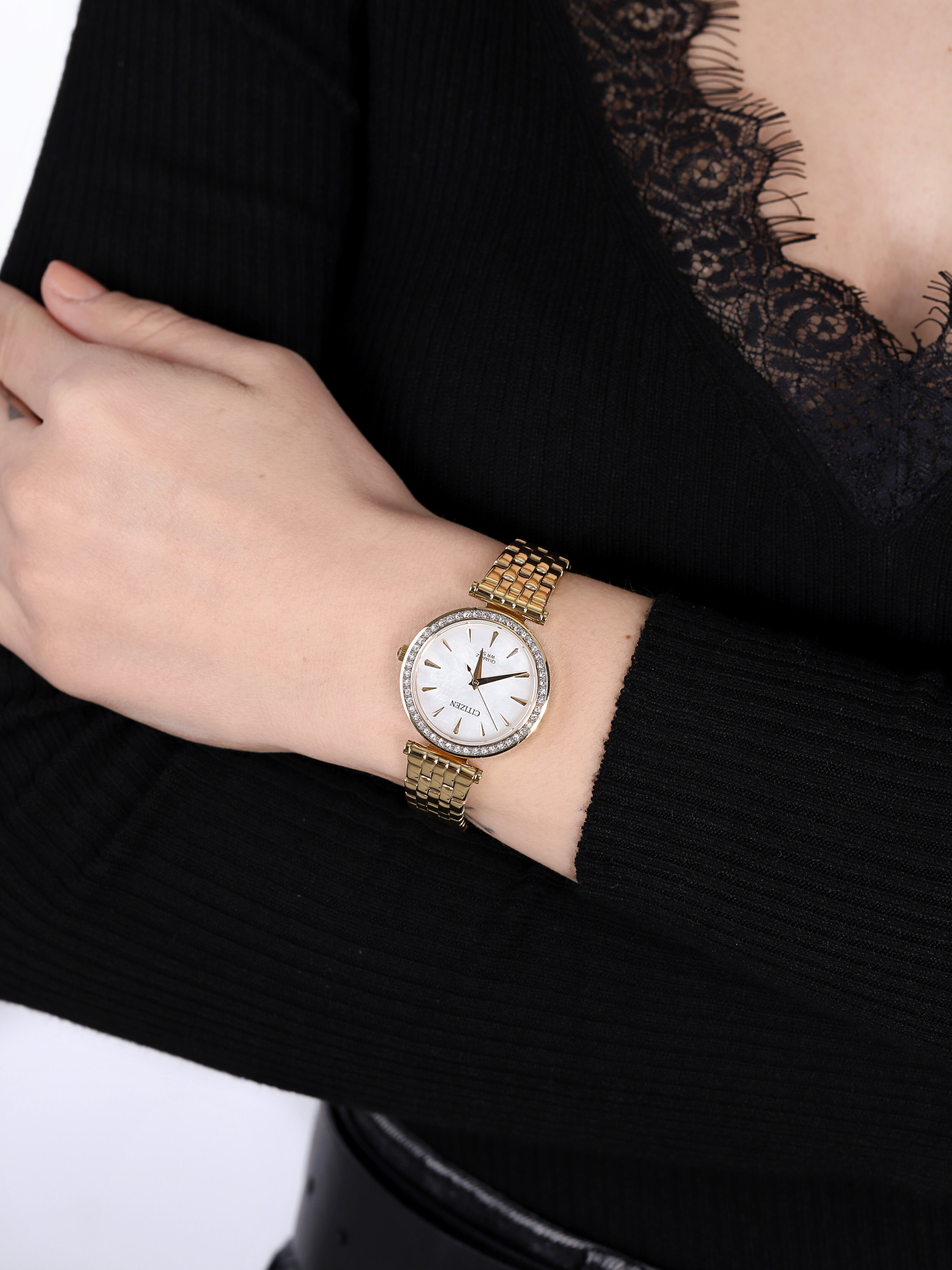 Citizen ER0212-50Y zegarek złoty klasyczny Elegance bransoleta - miniatura 3