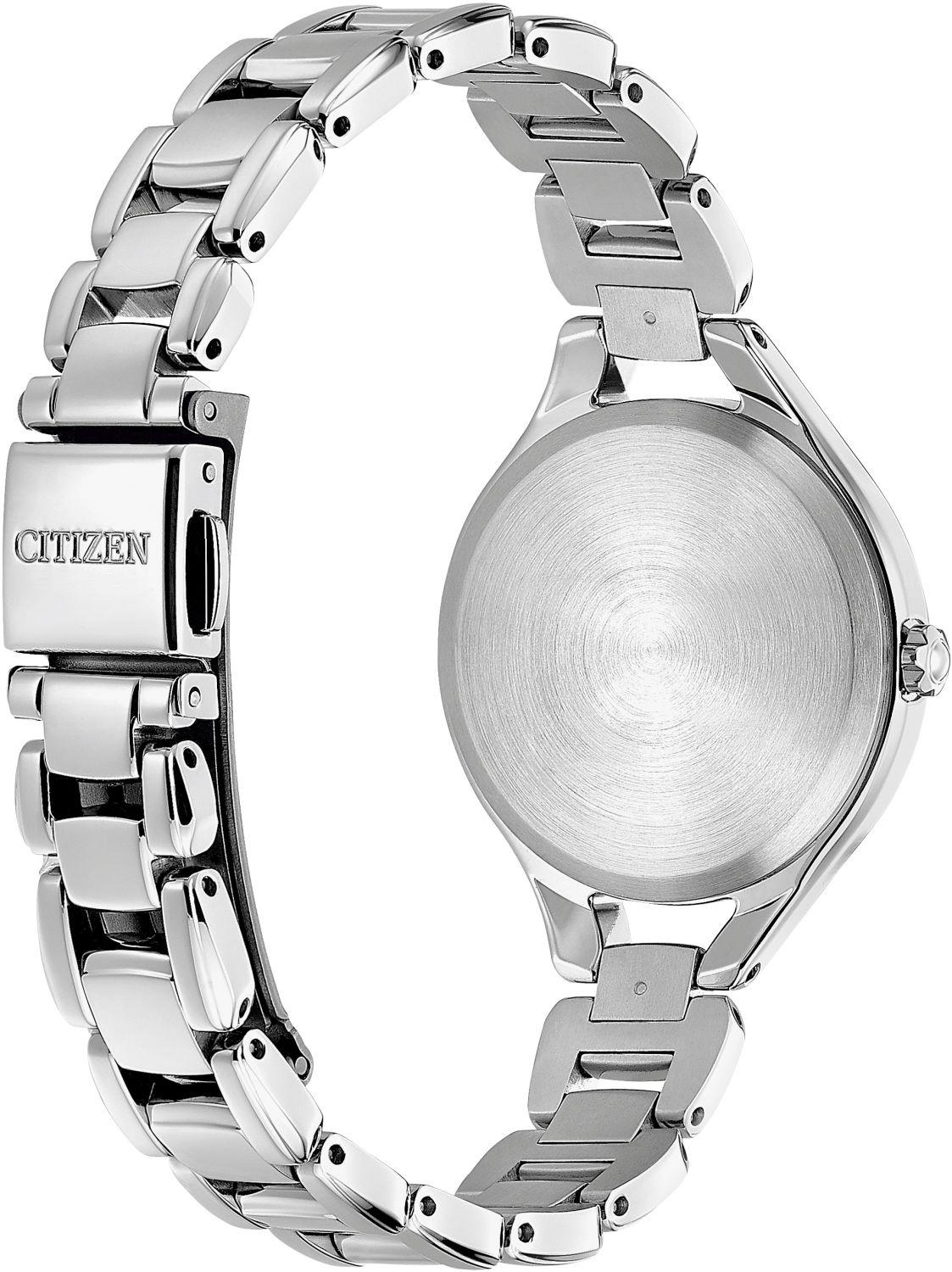 Citizen EW2560-86A zegarek srebrny klasyczny Titanium bransoleta - miniatura 3