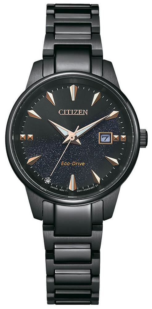 Citizen Eco-Drive Galaxy Black Gold EW2595-81E