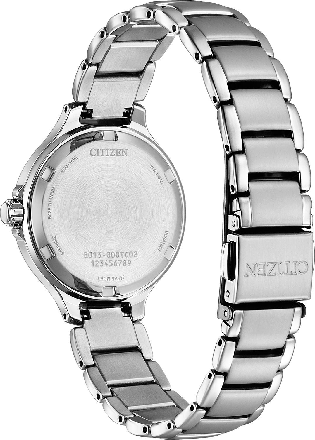 Citizen EW2681-81L damski zegarek Titanium bransoleta - miniatura 3
