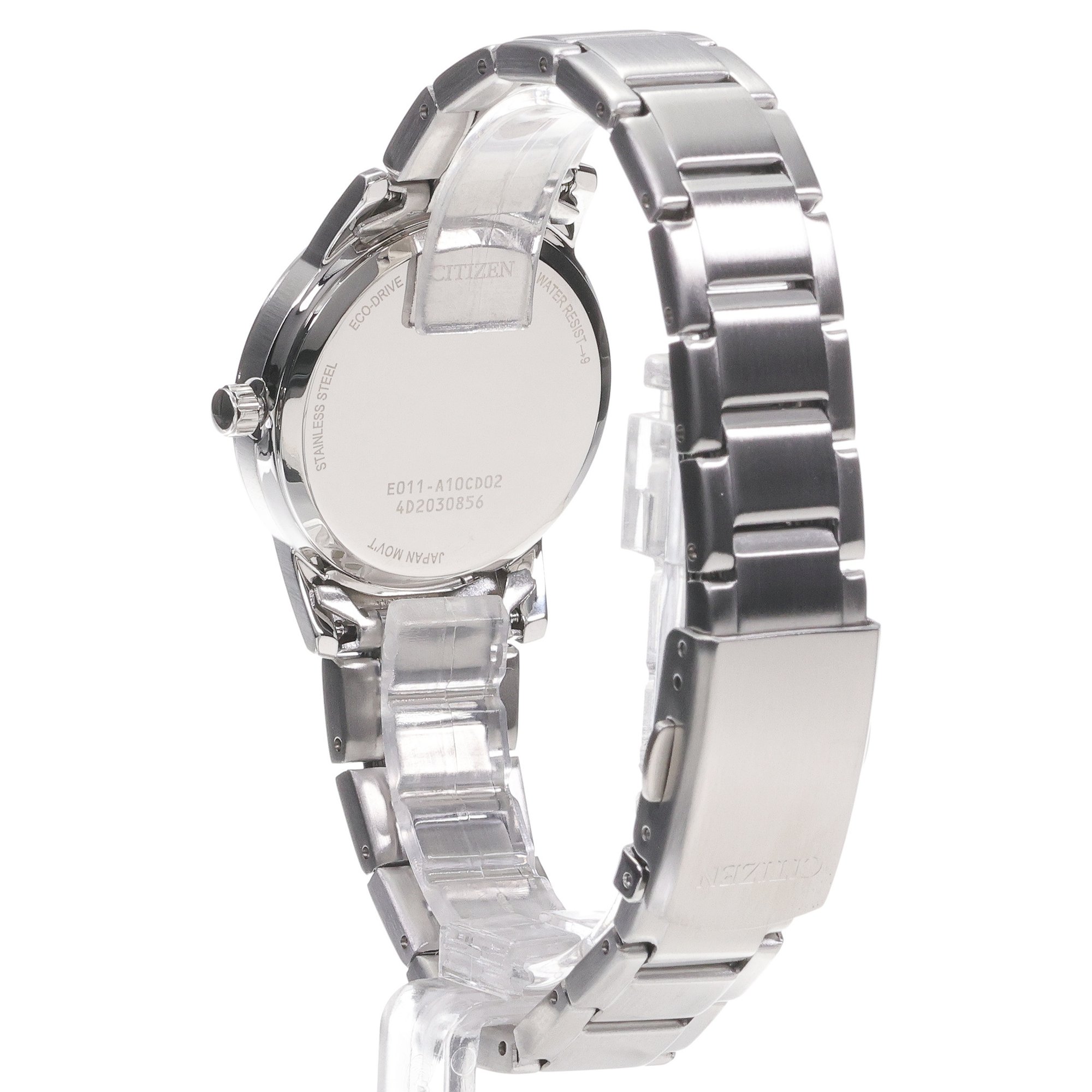Citizen EW2720-57A zegarek srebrny klasyczny Ecodrive bransoleta - miniatura 4