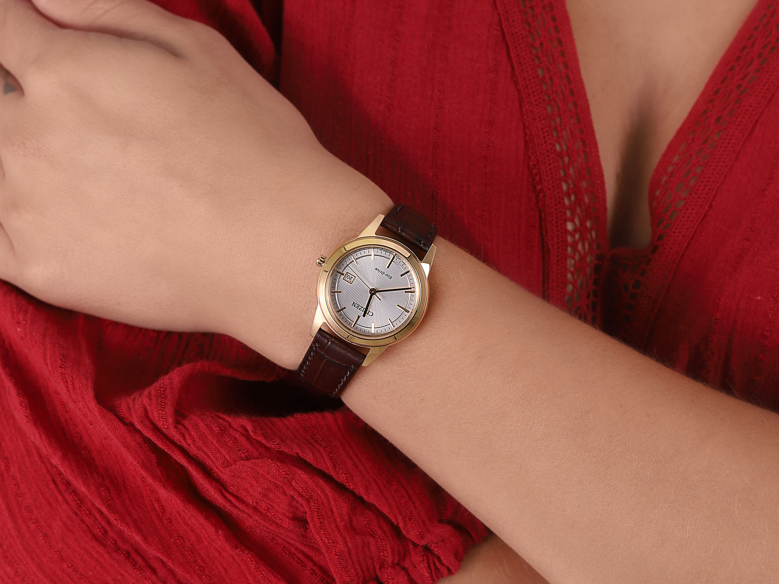 Citizen FE1083-02A zegarek klasyczny Ecodrive - miniatura 4