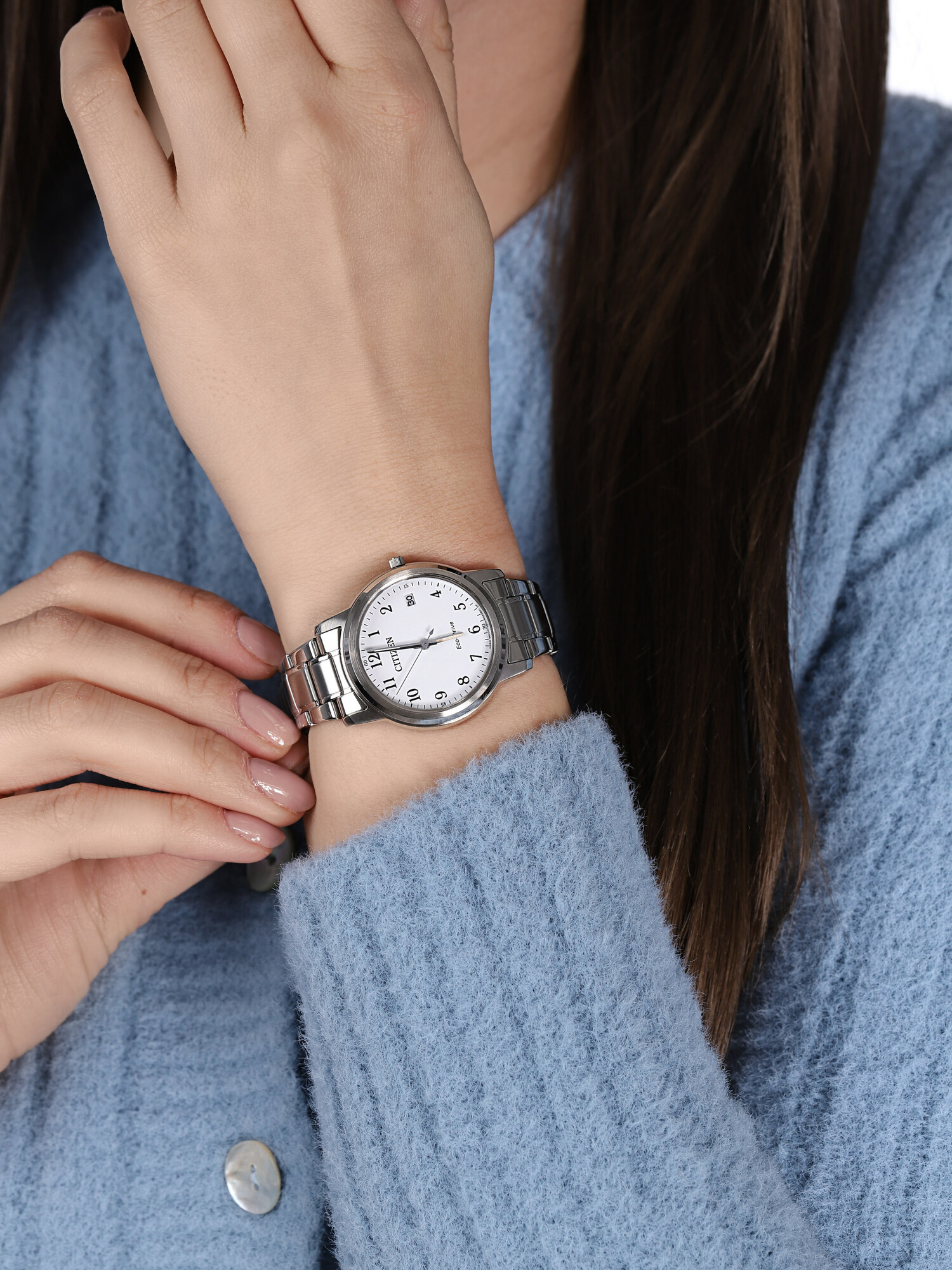 Citizen FE6011-81A Ecodrive zegarek damski klasyczny mineralne - miniatura 3
