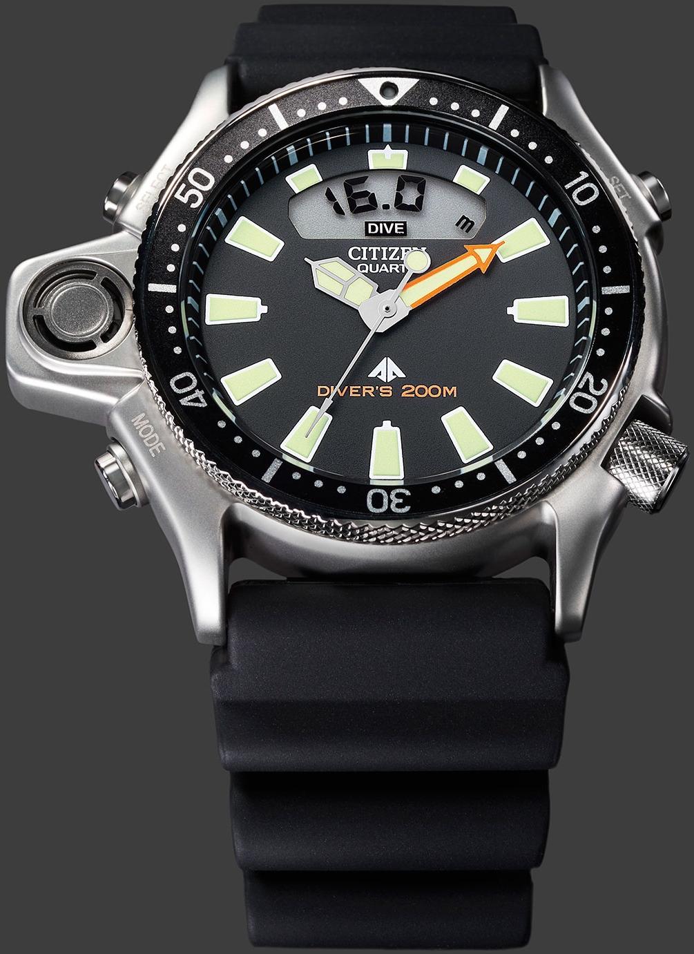 Citizen JP2000-08E męski zegarek Promaster pasek