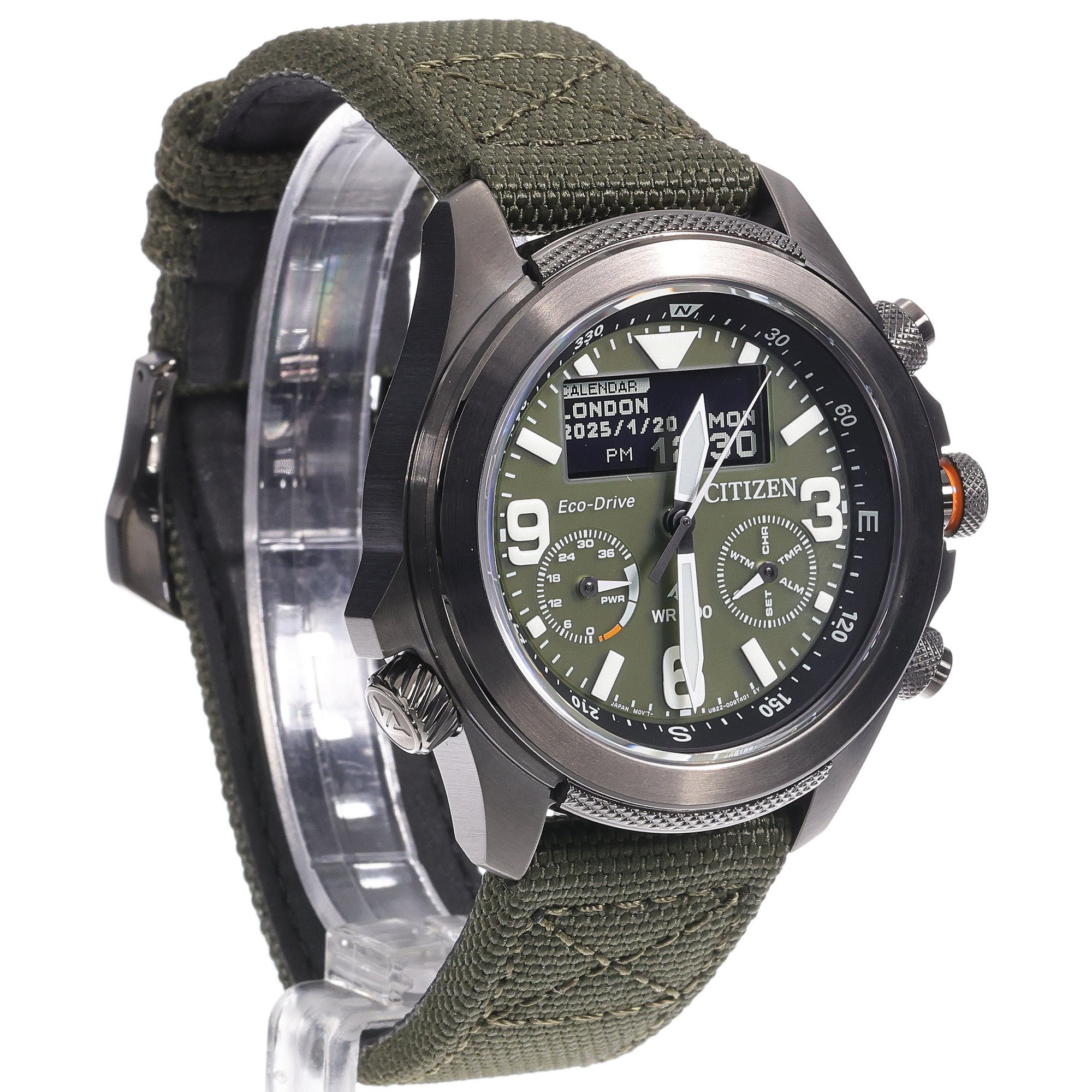 Citizen JV1005-02W męski zegarek Promaster pasek