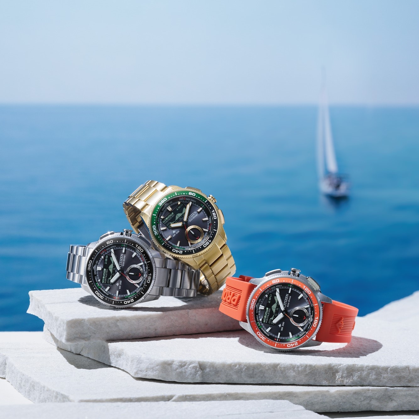 Citizen JV3002-51E zegarek męski Promaster złoty - miniatura 13
