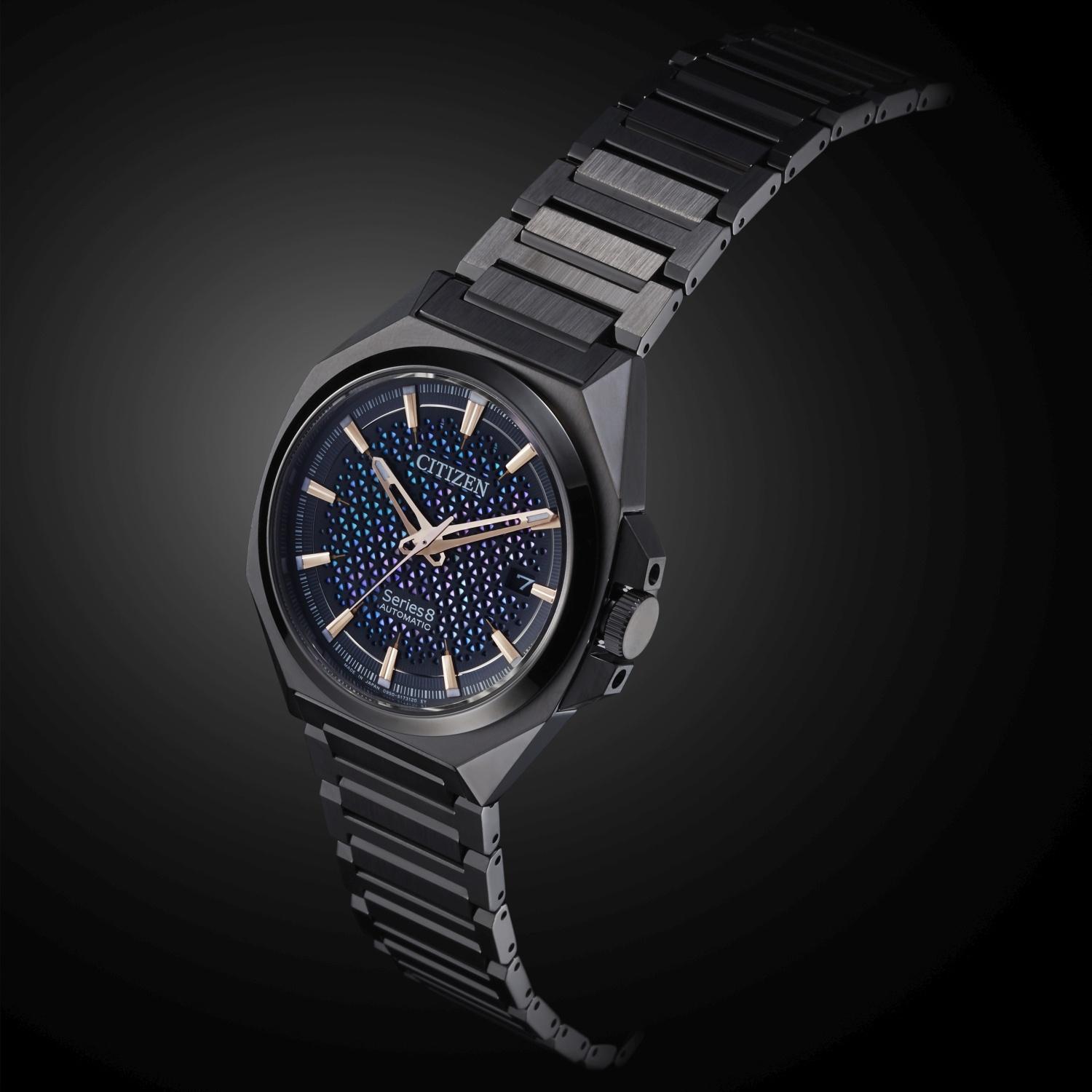 Citizen NA1015-81Z Series 8 klasyczny zegarek czarny - miniatura 9