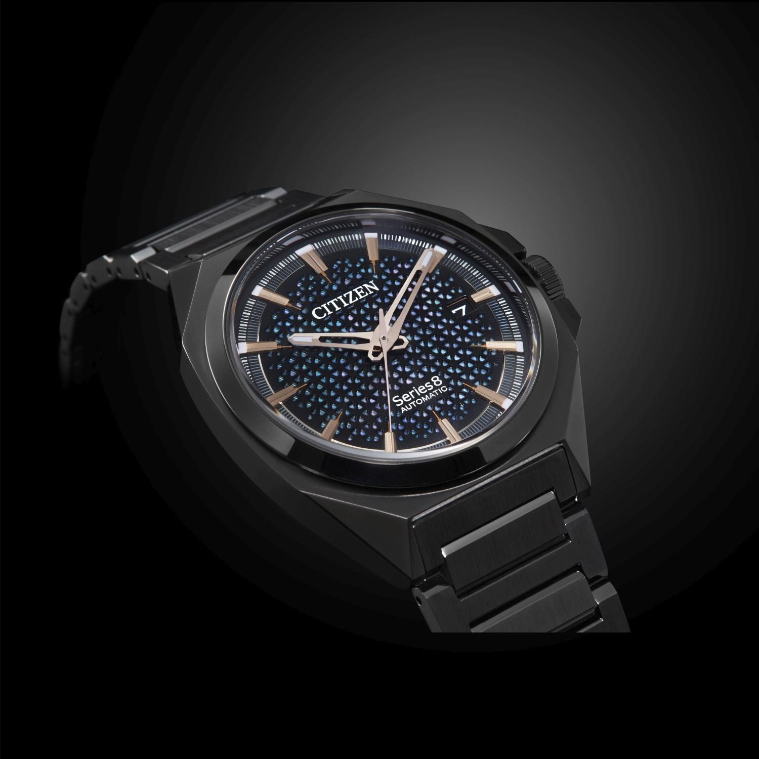 Citizen NA1015-81Z Series 8 klasyczny zegarek czarny - miniatura 10