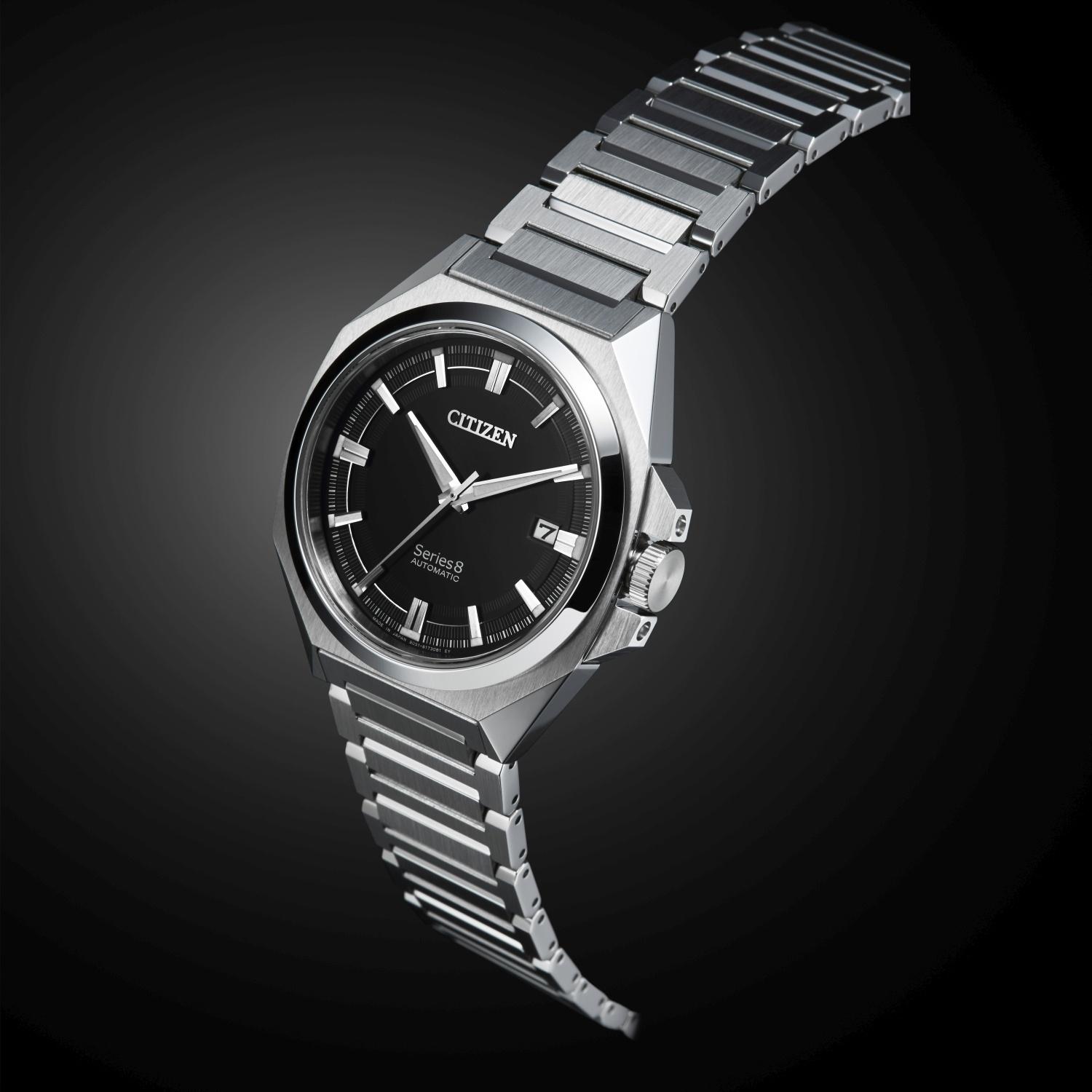 Citizen NB6010-81E Series 8 SERIES 8 AUTOMATIC zegarek męski klasyczny szafirowe - miniatura 8