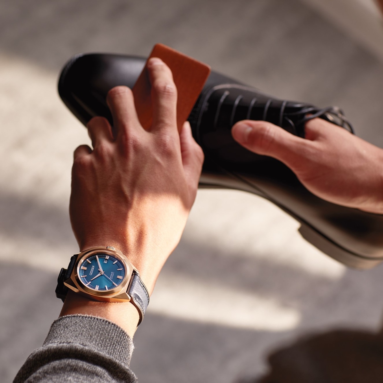 Citizen NB6012-18L SERIES 8 AUTOMATIC zegarek klasyczny Series 8 - miniatura 4