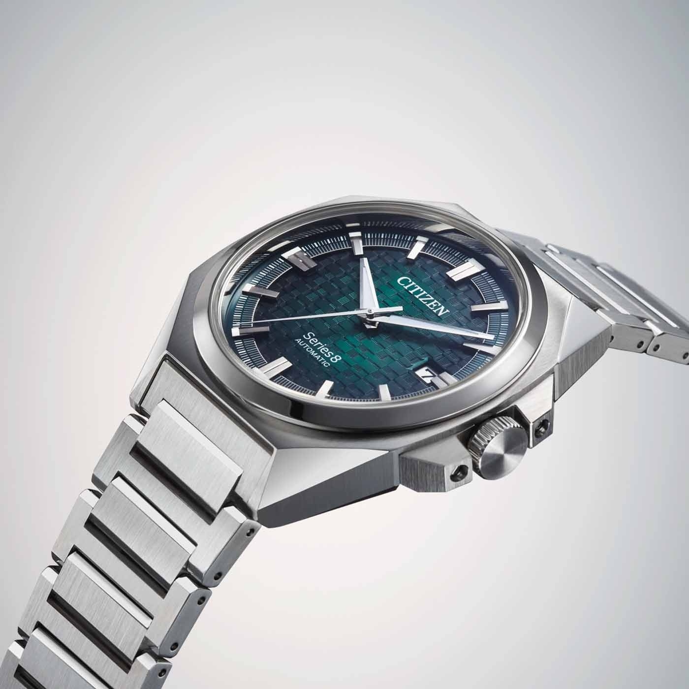 Citizen NB6050-51W Series 8 Automatic zegarek klasyczny Series 8 - miniatura 4