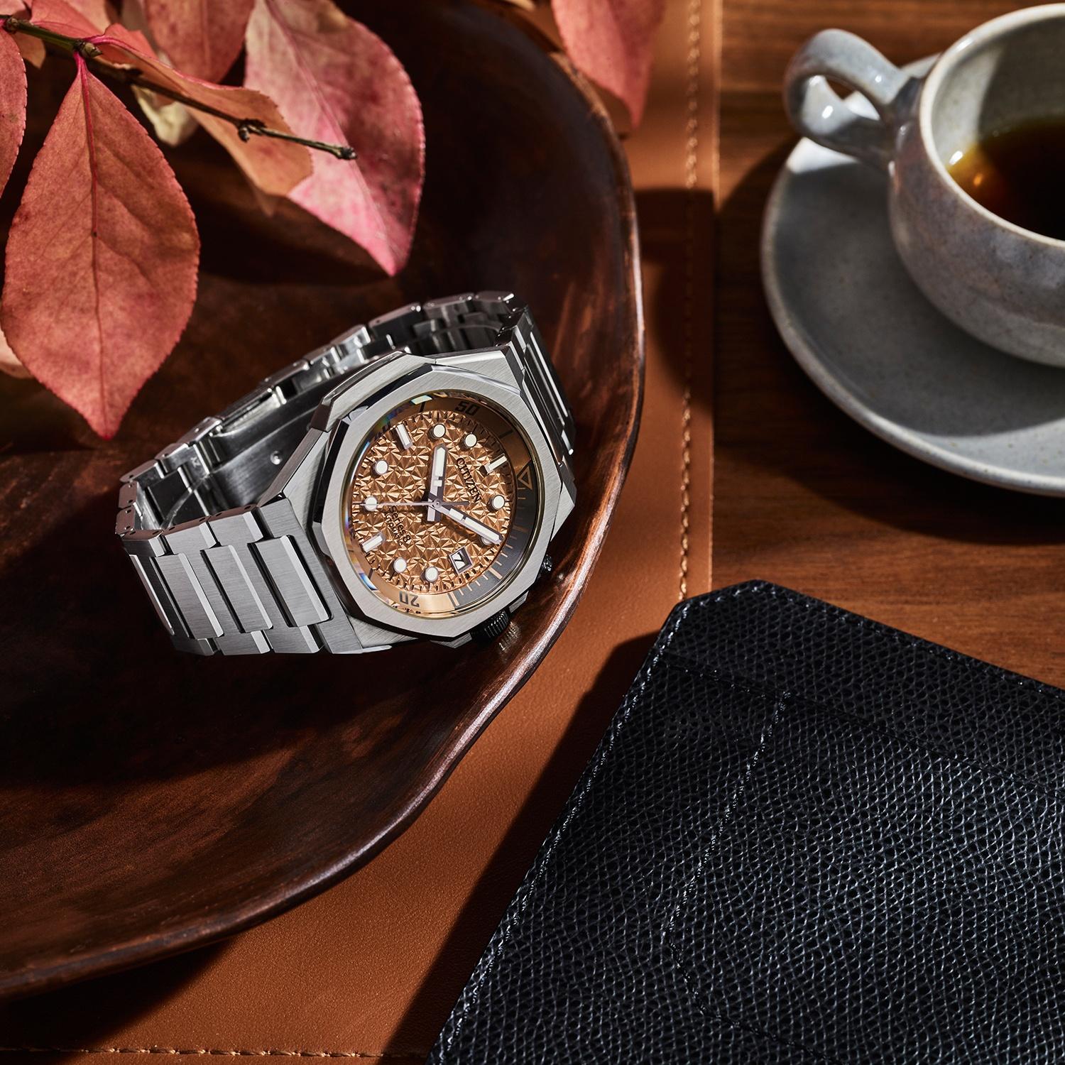 Citizen NB6066-51W Series 8 890 Limited Edition Series 8 elegancki zegarek srebrny - miniatura 10