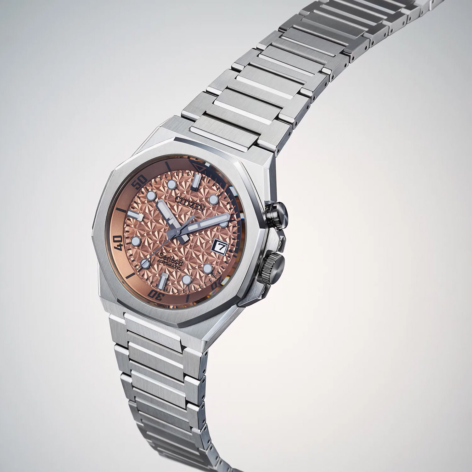 Citizen NB6066-51W zegarek męski elegancki Series 8 bransoleta - miniatura 6