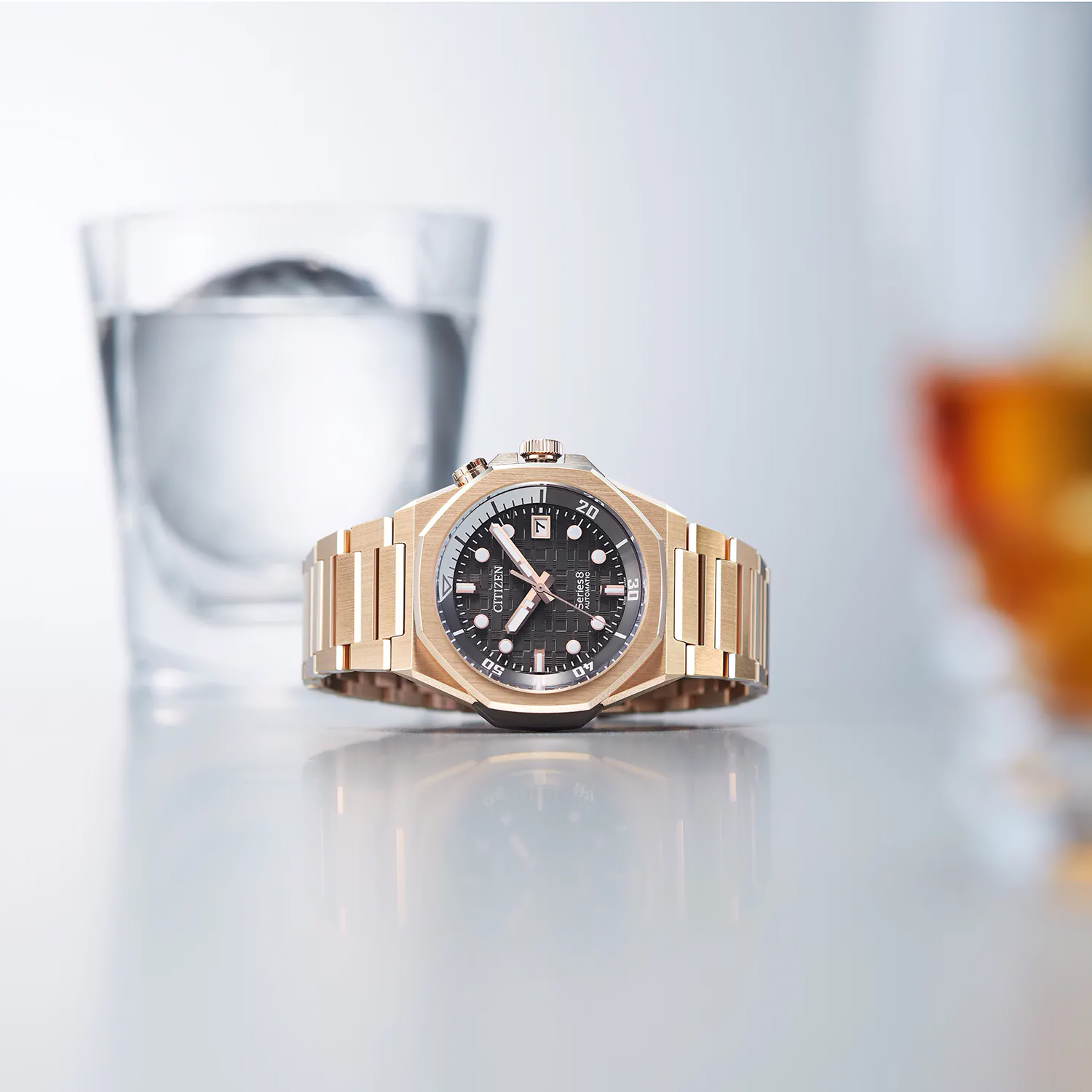 Citizen NB6069-53H zegarek męski elegancki Series 8 bransoleta - miniatura 8