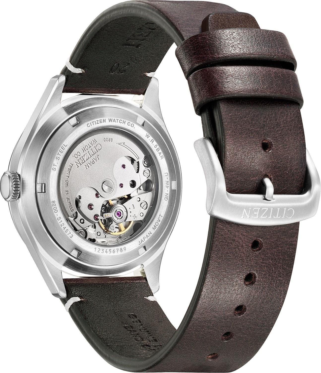 Citizen NH8390-03XC męski zegarek Automat pasek