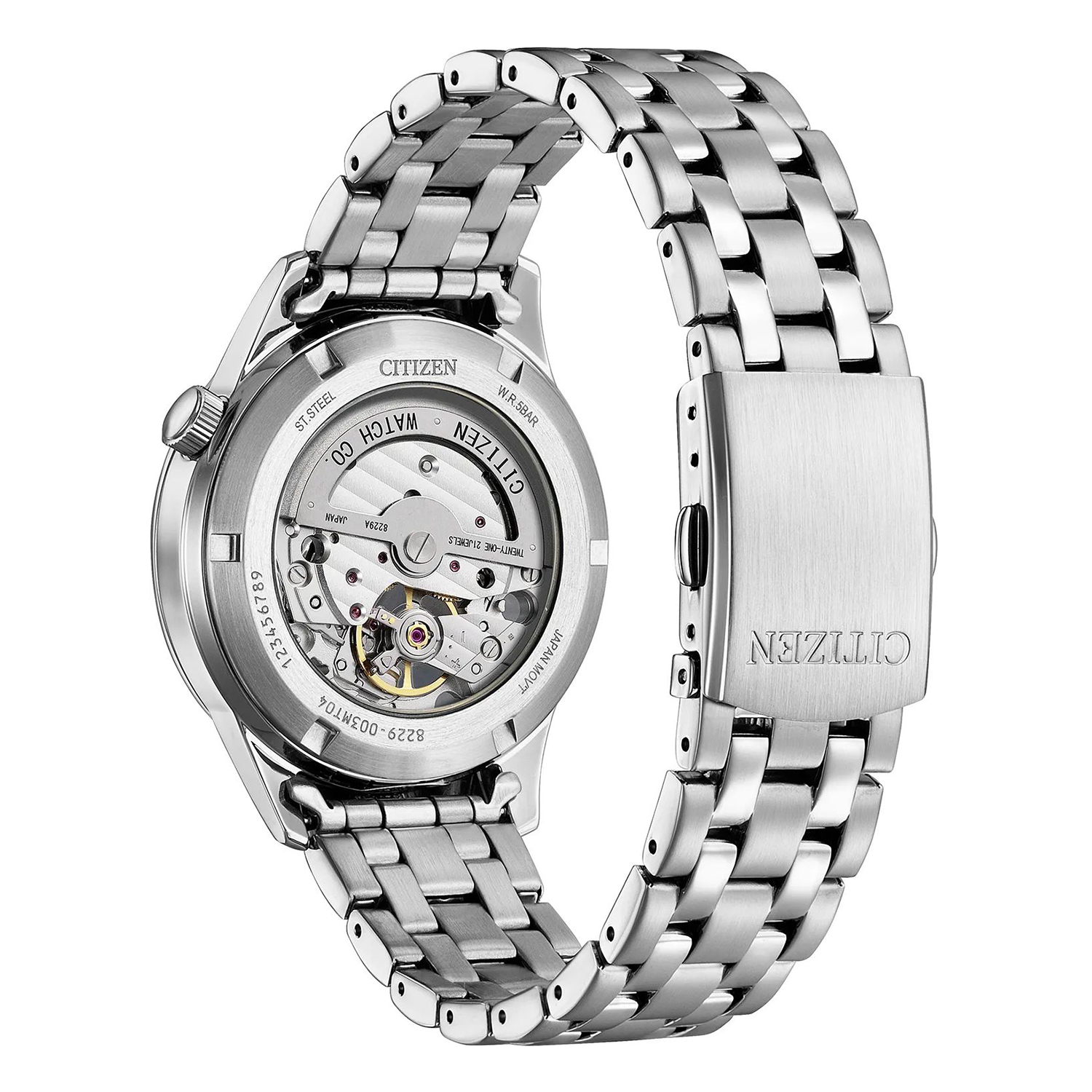 Citizen NH9131-73A męski zegarek Automat bransoleta - miniatura 3
