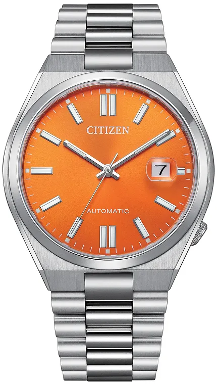 Citizen NJ0151-88Z Automat Tsuyosa Orange Automatic Classic Sapphire - zdjęcie 1
