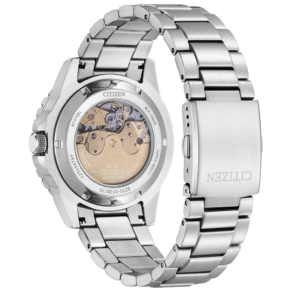 Citizen NJ0170-83X męski zegarek Automat bransoleta - miniatura 3