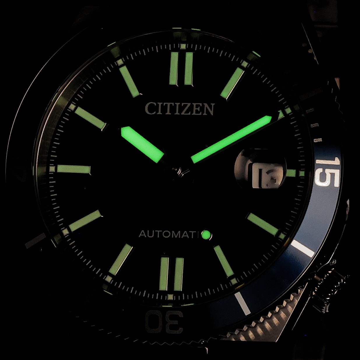Citizen NJ0230-59L zegarek męski Męskie srebrny - miniatura 5
