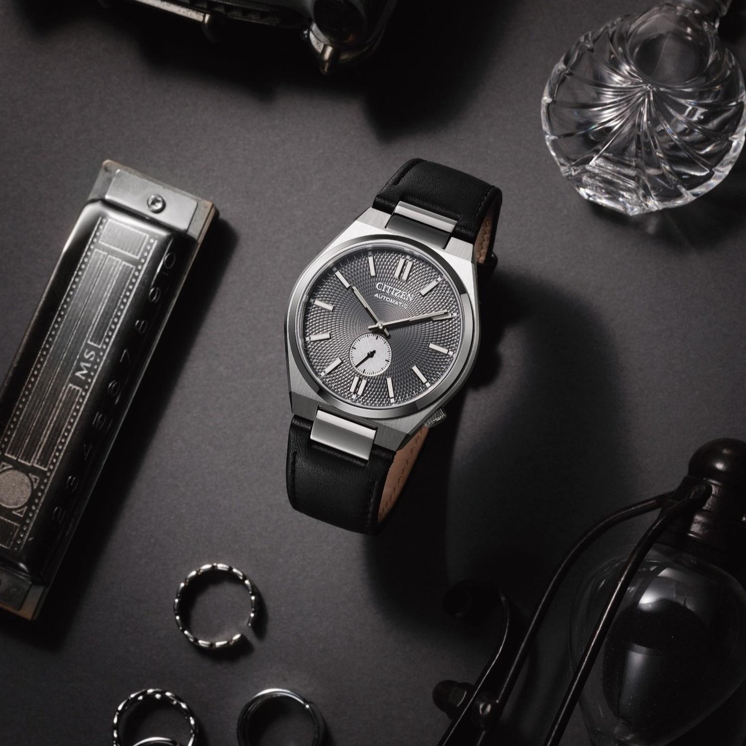 Citizen NK5010-01H zegarek męski Automat srebrny - miniatura 12