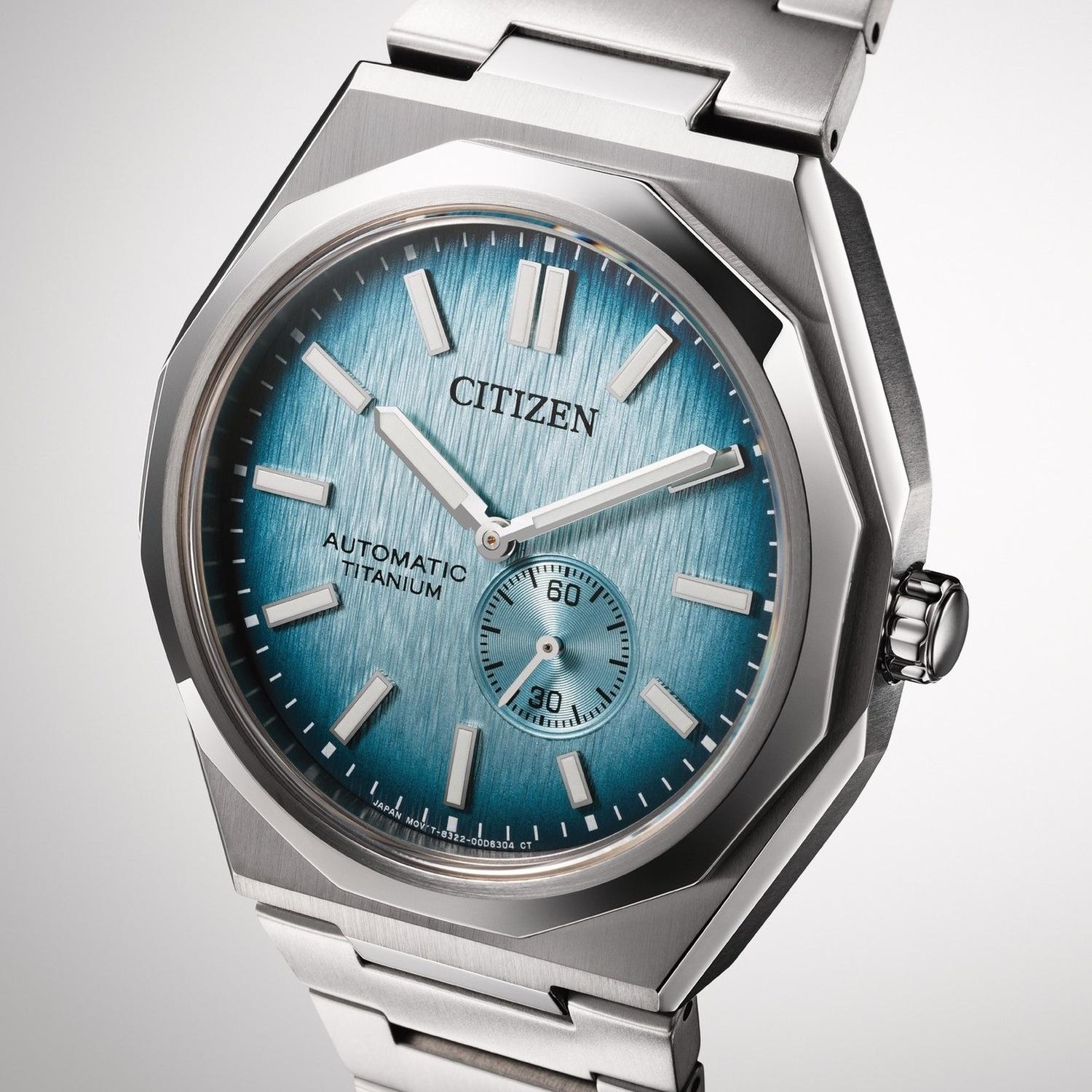 Citizen NK5020-58L zegarek srebrny klasyczny Automat bransoleta
