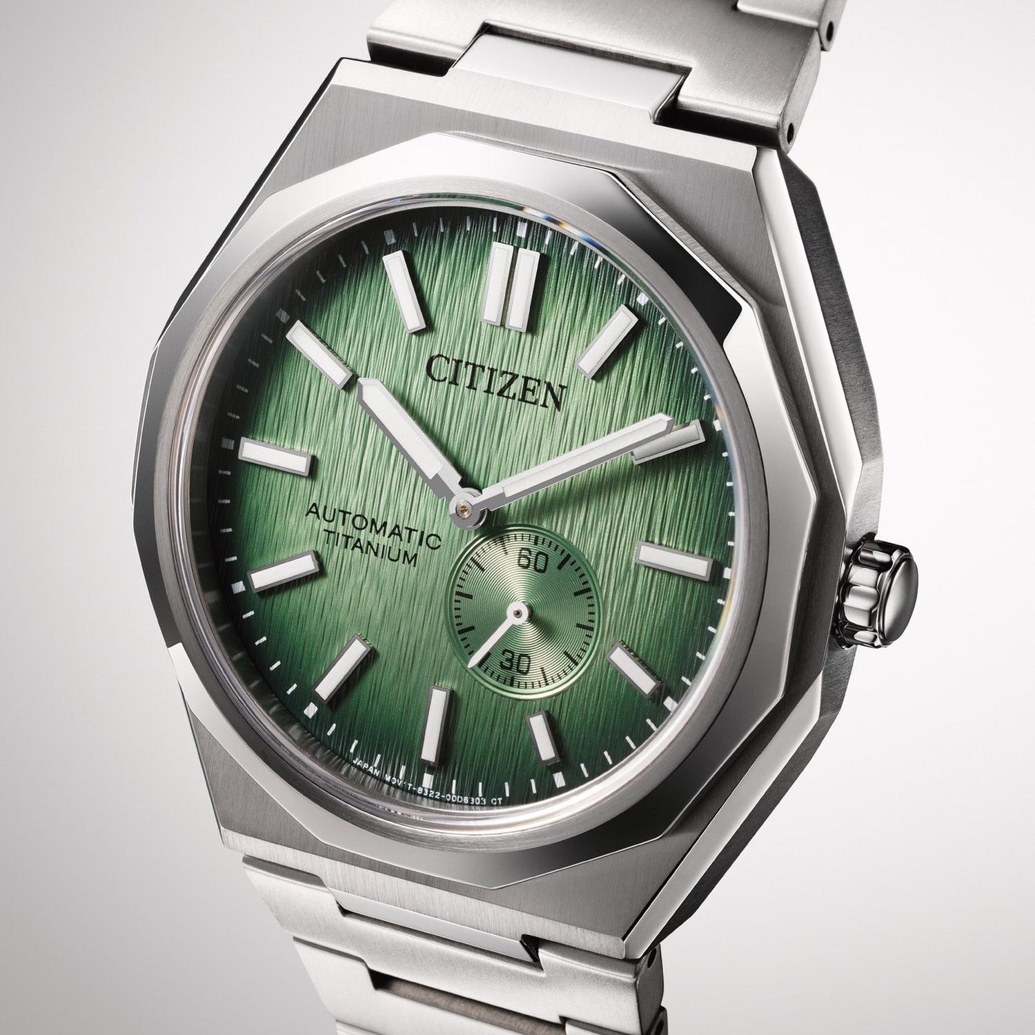 Citizen NK5020-58X zegarek srebrny klasyczny Automat bransoleta