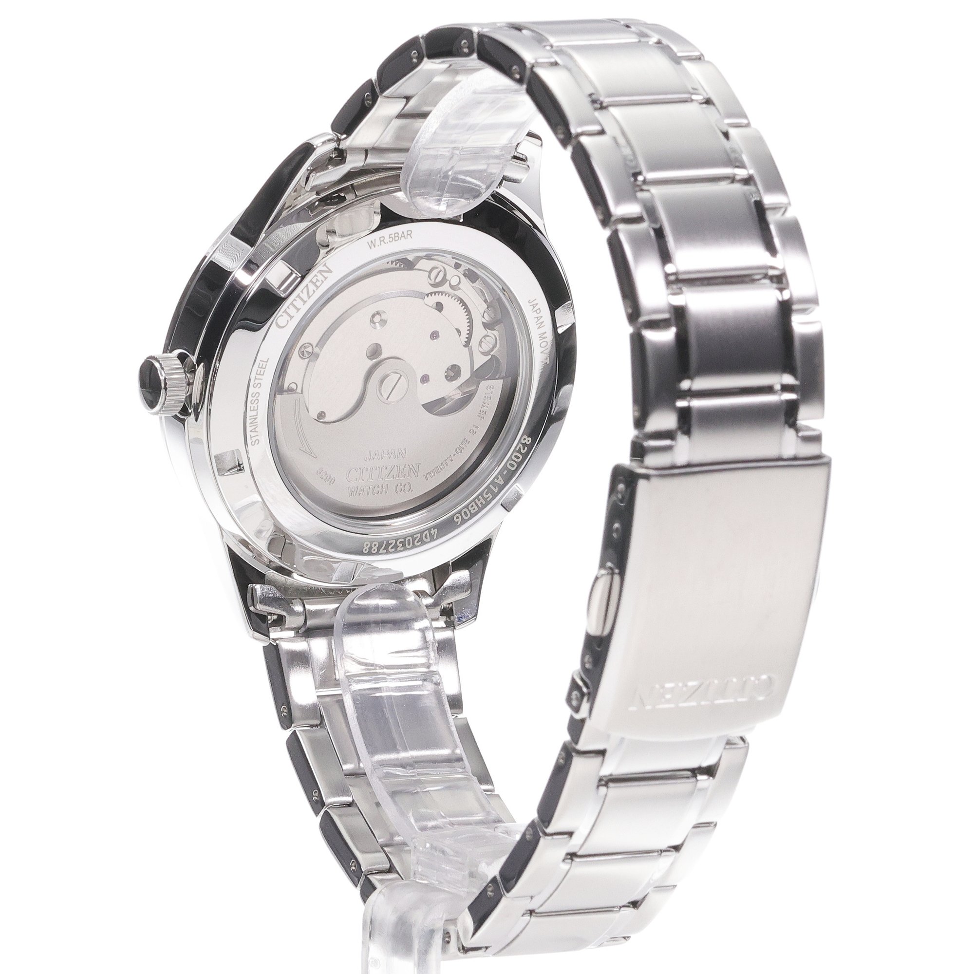 Citizen NY4058-79XE zegarek srebrny klasyczny Citizen bransoleta - miniatura 4