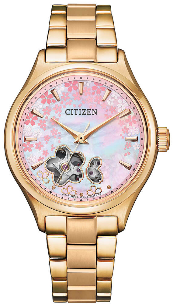 Citizen Mechanical Open Heart PC1019-66Y