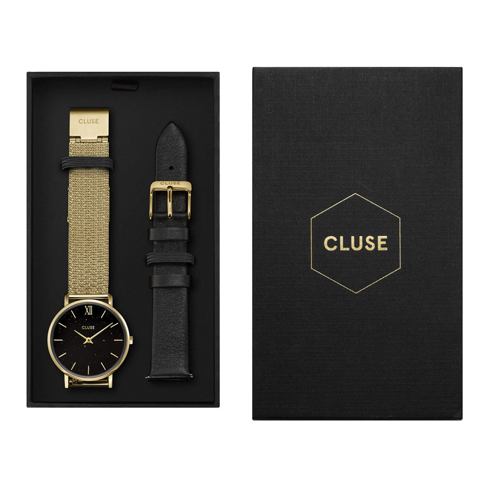 Cluse CG10201 zegarek srebrny klasyczny Minuit bransoleta - miniatura 10