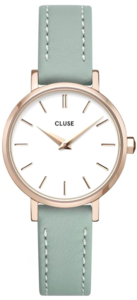 Cluse Boho Chic Petite Leather Green Rose Gold CW0101211006