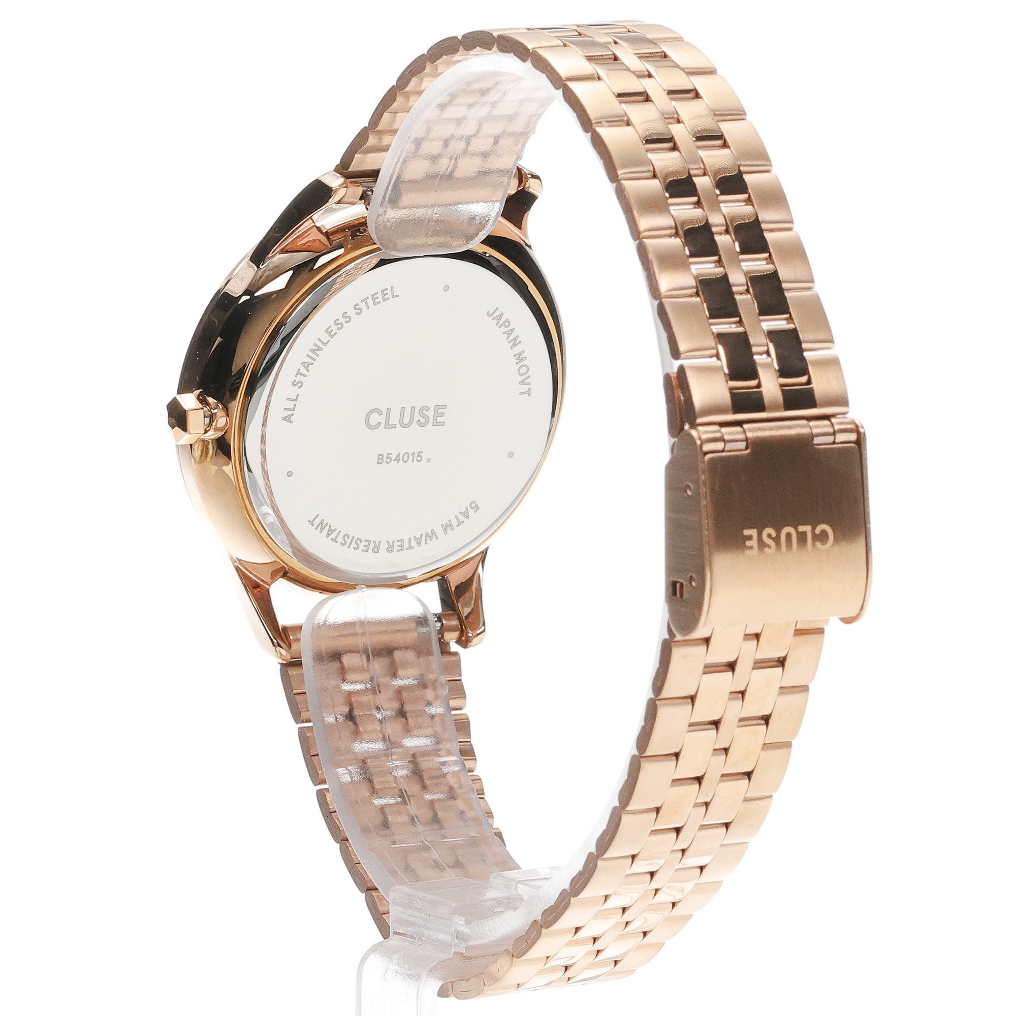 Cluse CW10702 Minuit Minuit Multifunction White-Rose Gold zegarek damski klasyczny mineralne