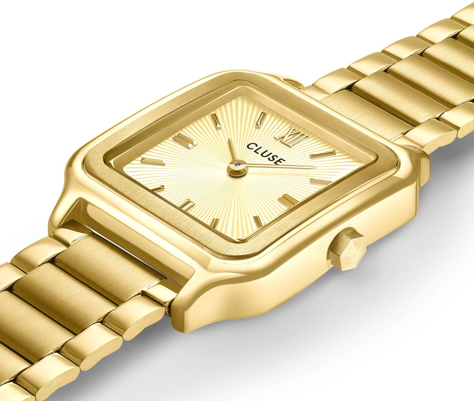 Cluse CW11911 Gracieuse Steel Sunray Textured Gold zegarek klasyczny Gracieuse - miniatura 5