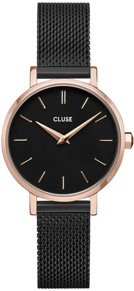 Cluse CW0101211004 La Boheme Mesh La Bohème Petite Mesh Black Rose Gold