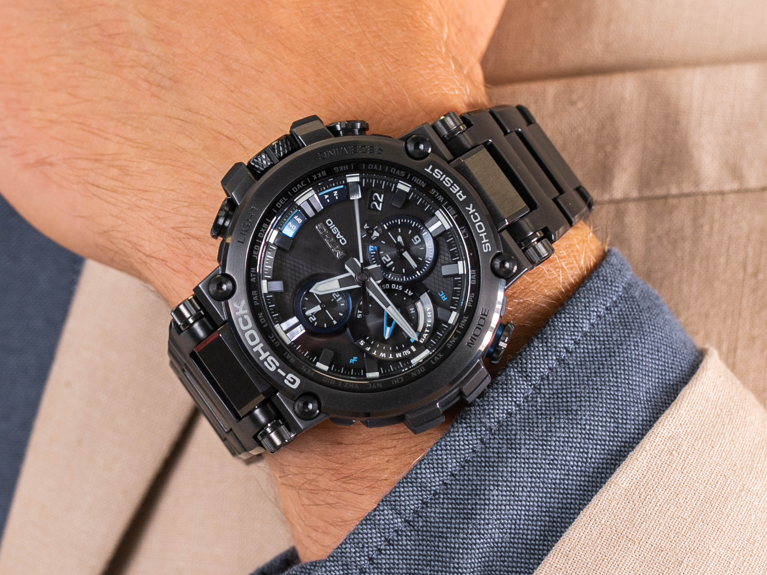 G-Shock MTG-B1000BD-1AER smartwatch sportowy G-SHOCK Exclusive - miniatura 4