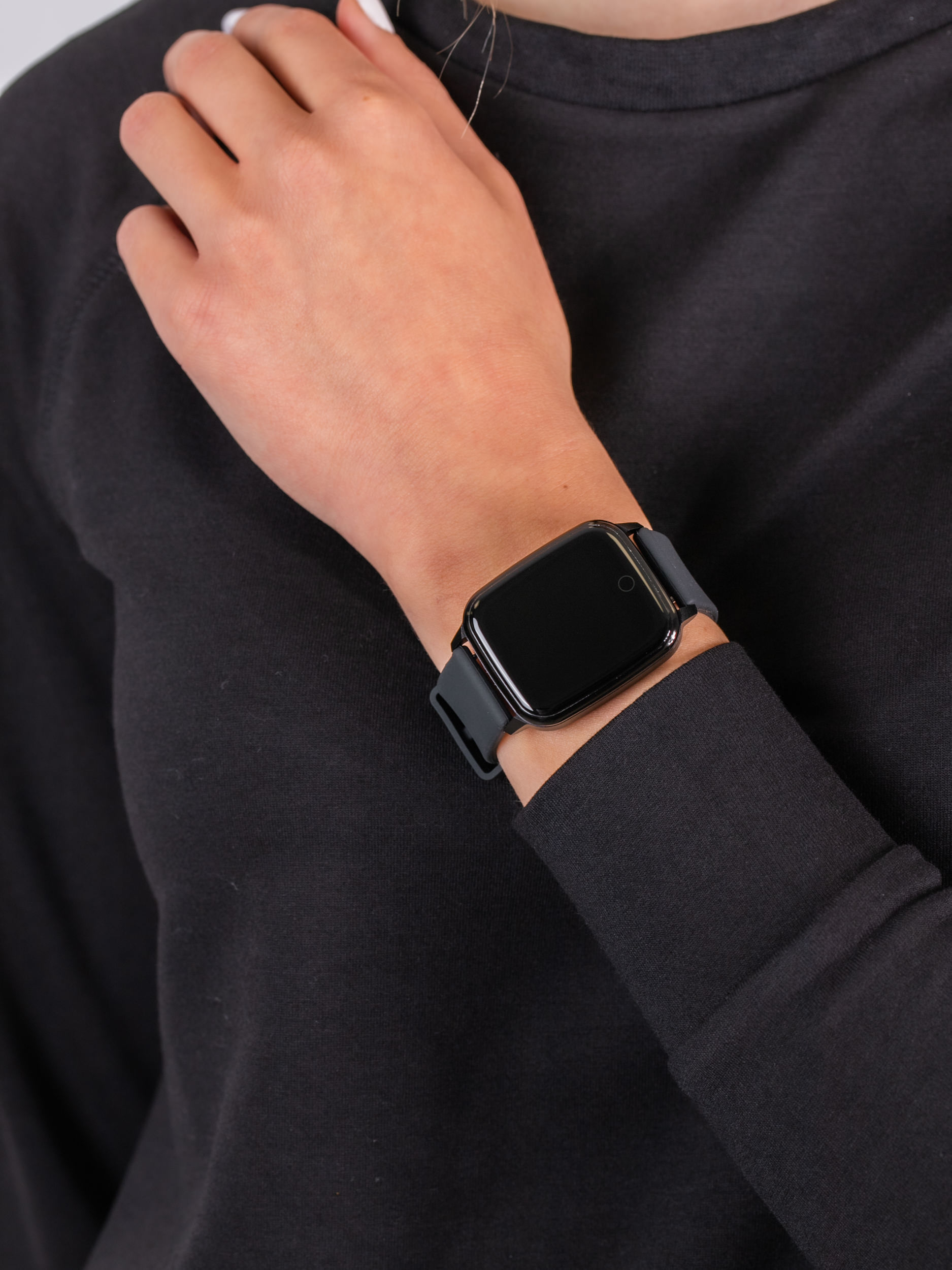 zegarek Garett 5903246286397 Smartwatch Garett Lady Viki czarny damski z krokomierz Damskie - miniatura 3