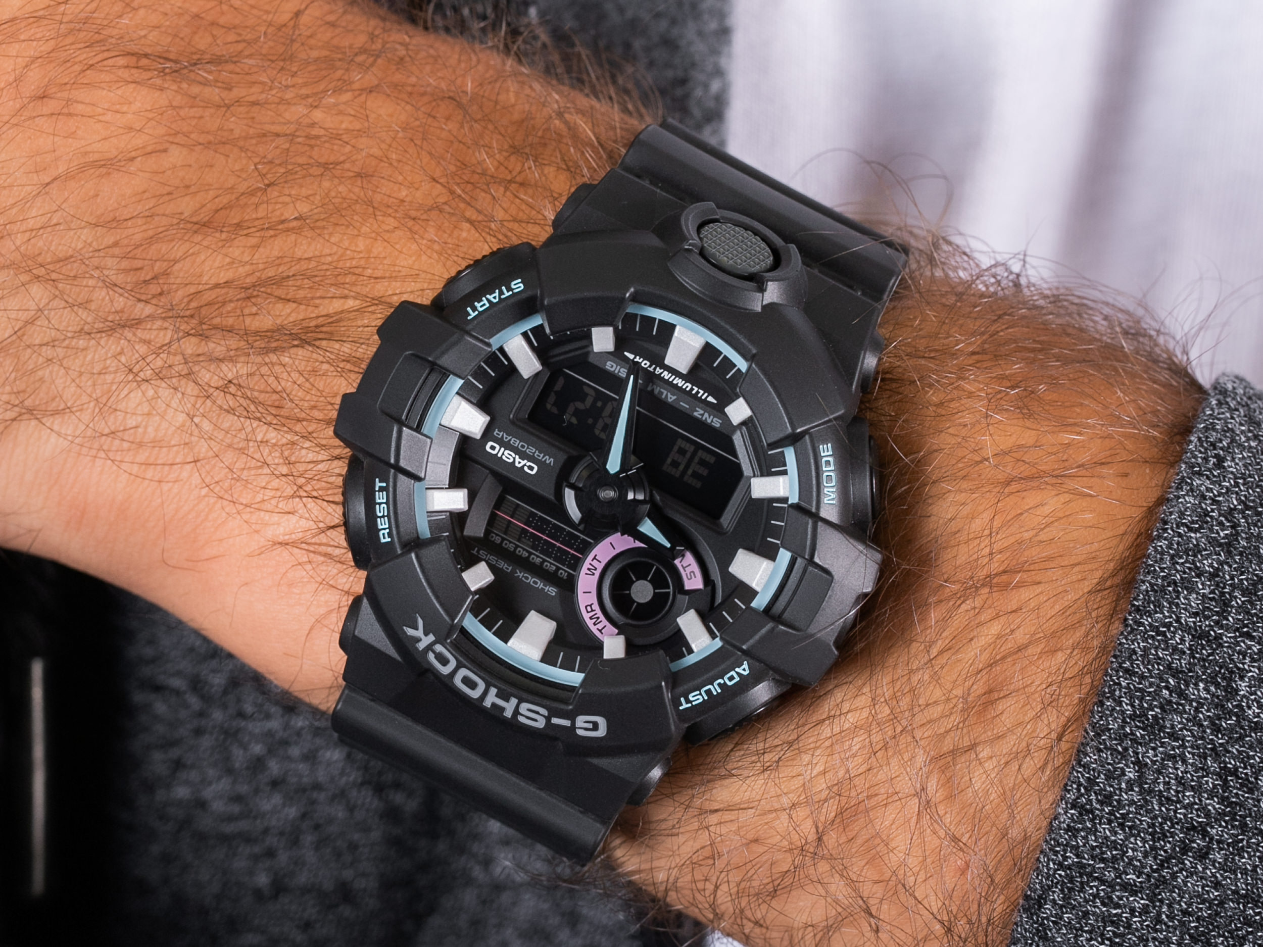 zegarek G-Shock GA-700PC-1AER czarny G-SHOCK Style - miniatura 4