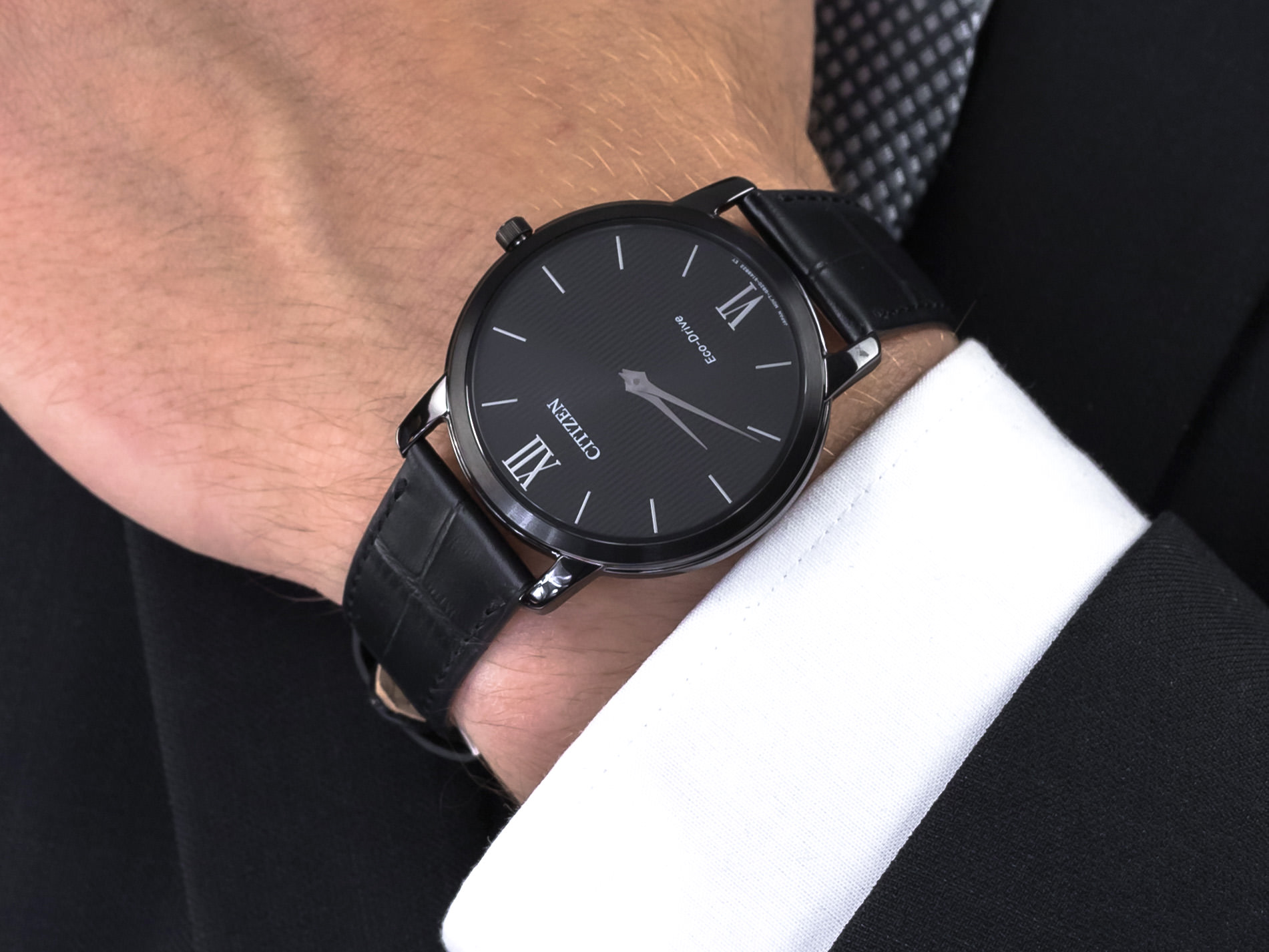 Citizen AR1135-10E zegarek klasyczny Ecodrive - miniatura 4