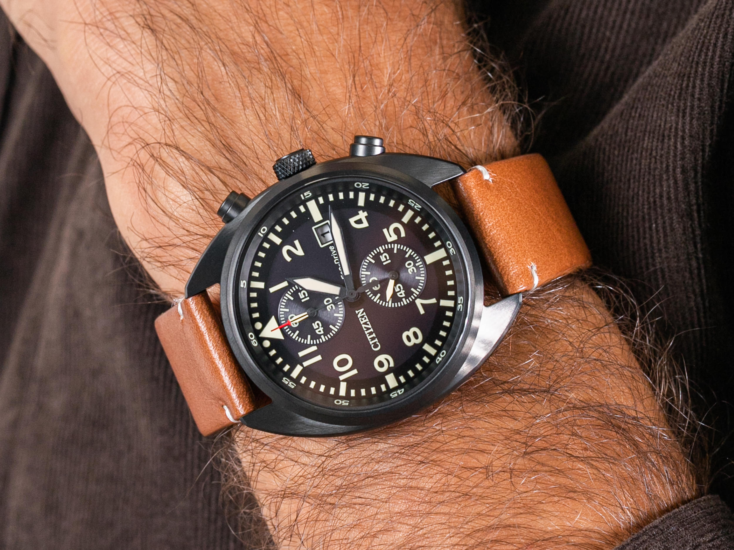 Citizen CA7045-14E zegarek klasyczny Ecodrive - miniatura 4
