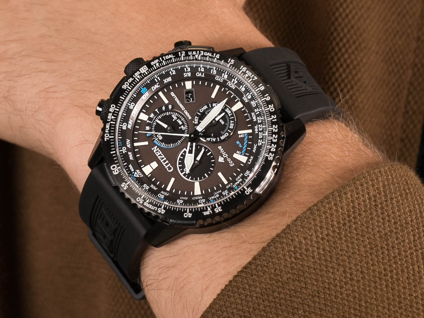 Citizen CB5005-13X zegarek sportowy Radio Controlled - miniatura 4