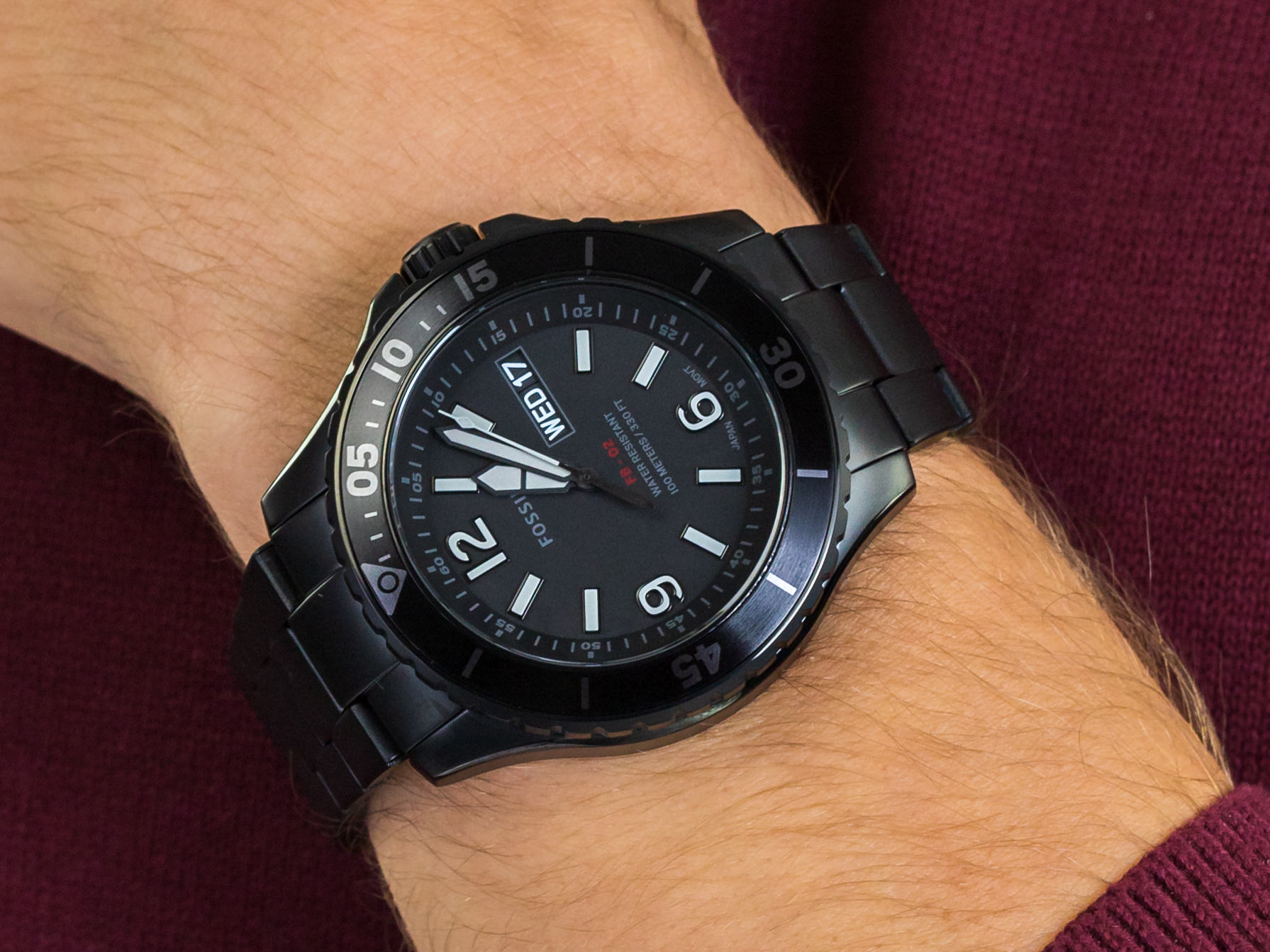 Fossil FS5688 FB-02 zegarek klasyczny FB-02 - miniatura 4