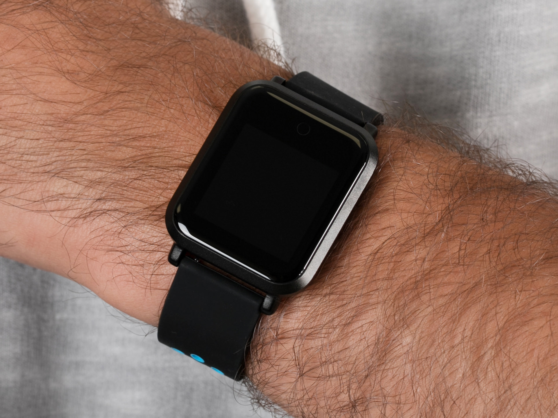 Garett 5903246282092 Smartwatch Garett Sport 17 Plus niebieski zegarek sportowy Męskie - miniatura 4