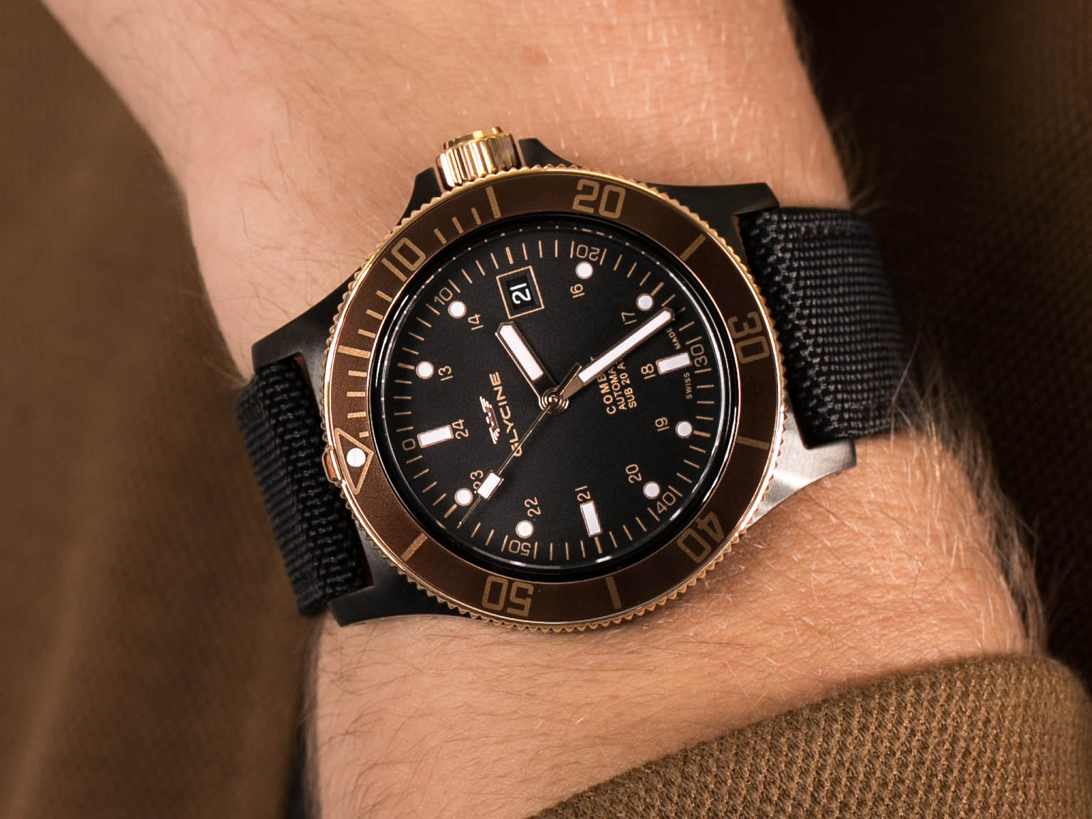 Glycine GL0093 COMBAT SUB zegarek klasyczny Combat - miniatura 4