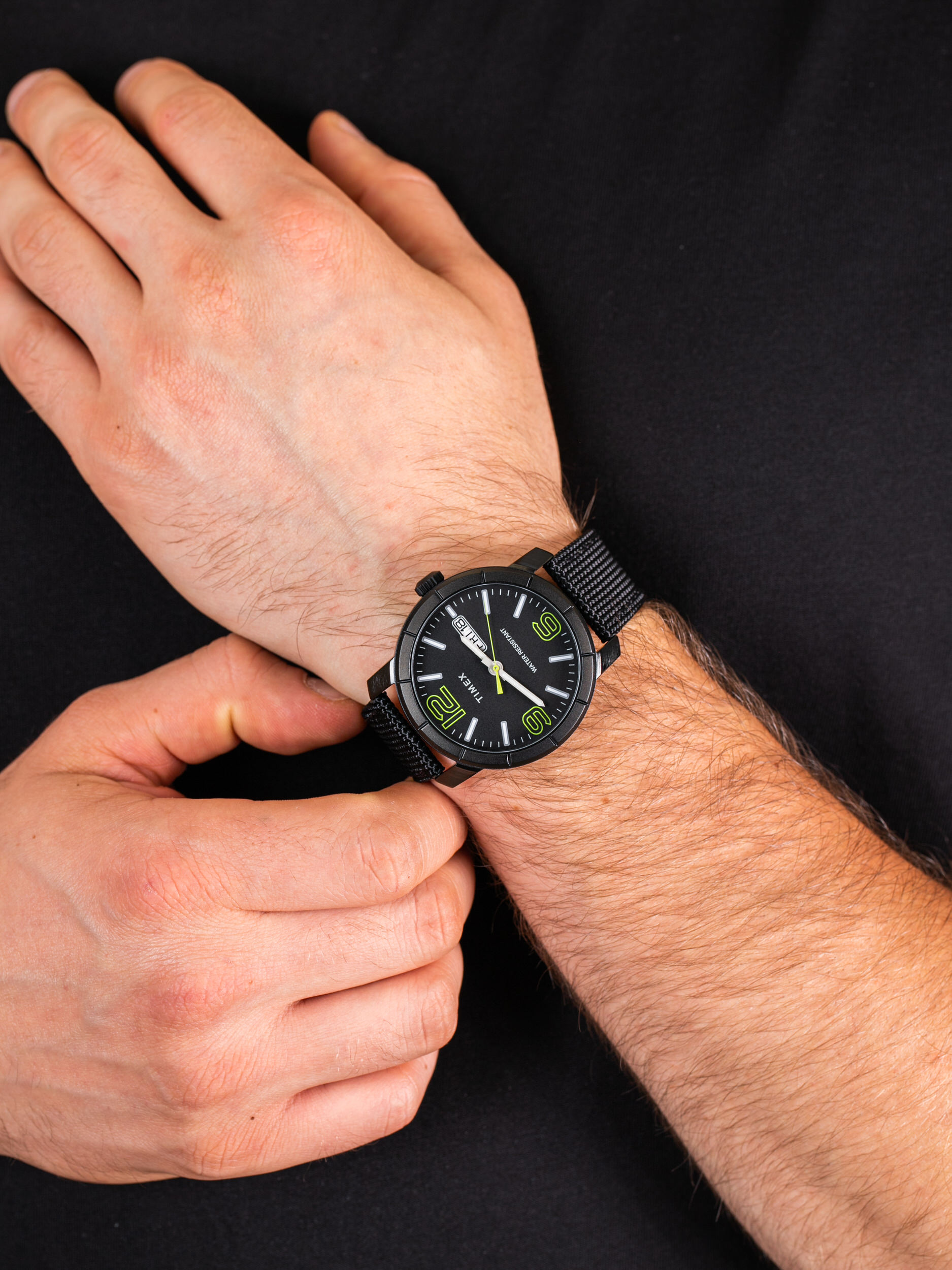 Timex TW2T72500 męski zegarek Easy Reader pasek - miniatura 3