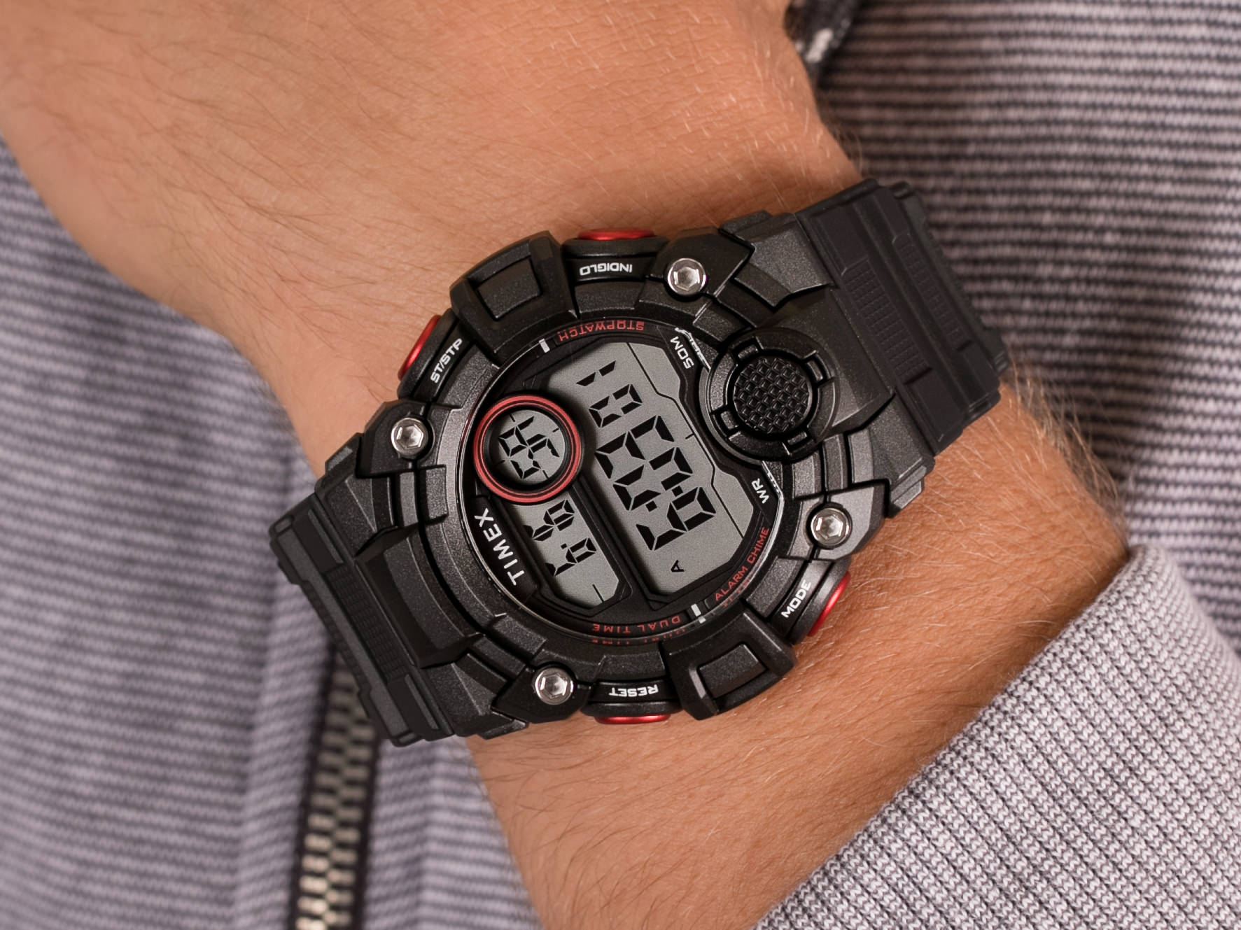 Timex TW5M27600 A-Game zegarek sportowy Mako DGTL - miniatura 4