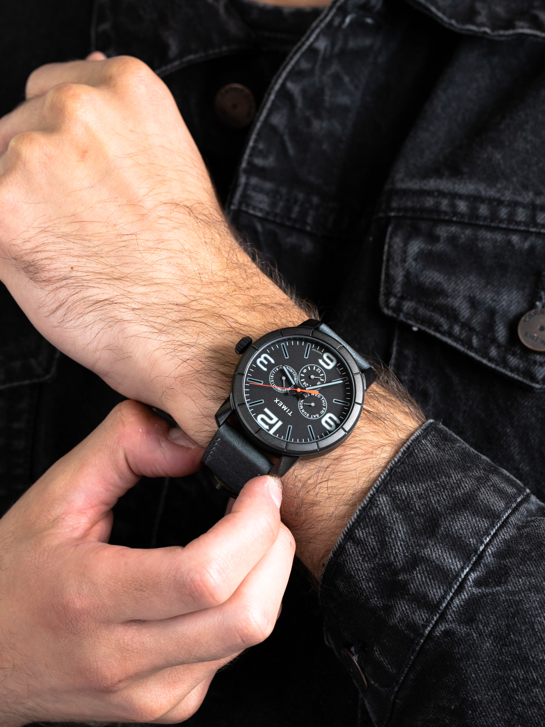 Timex TW2U15200 męski zegarek Mod 44 pasek - miniatura 3