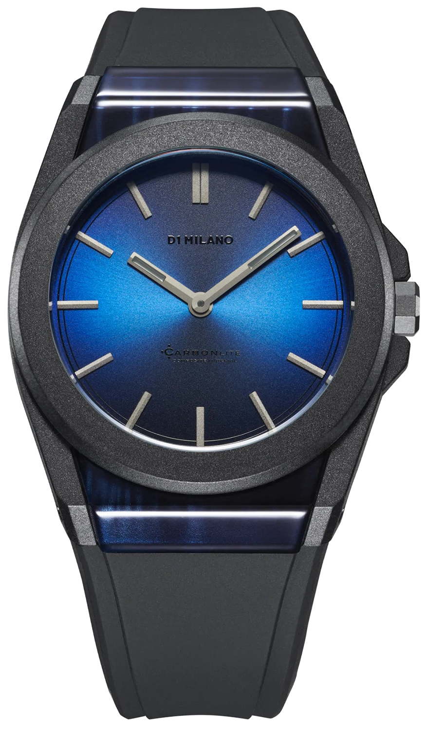 D1 Milano BLUE CARBONLITE 40.5MM D1-CLRJ04