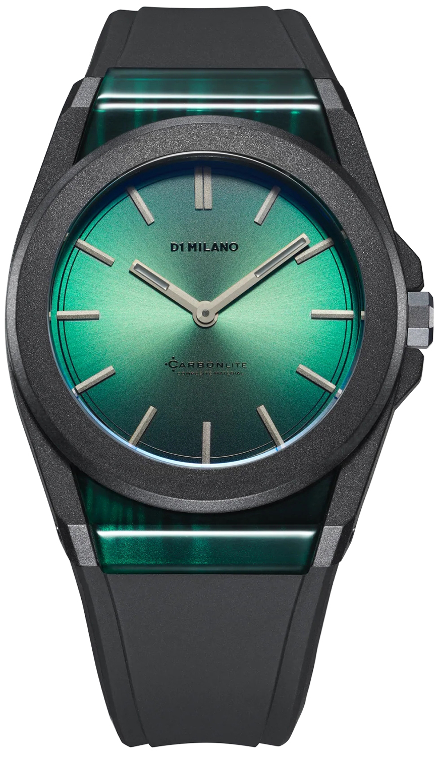 D1 Milano GREEN CARBONLITE 40.5MM D1-CLRJ05